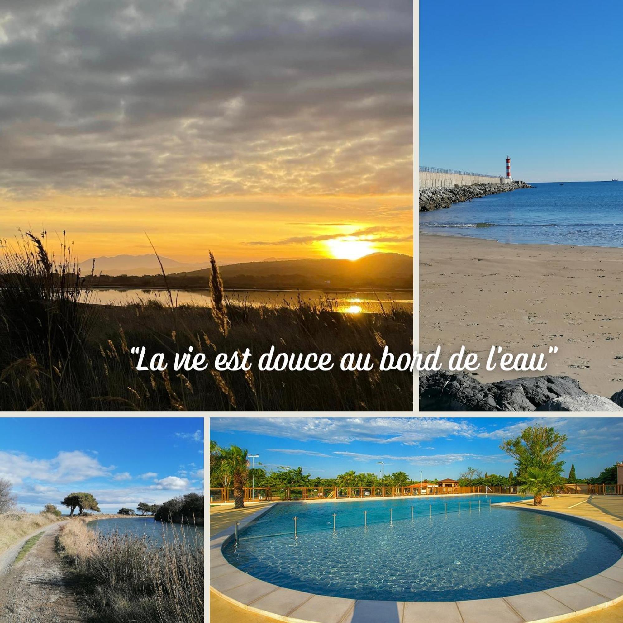 Entre Mer Et Roseaux - Piscine - Proche Centre Et Mer - Petfriendly Port-la-Nouvelle Pokój zdjęcie